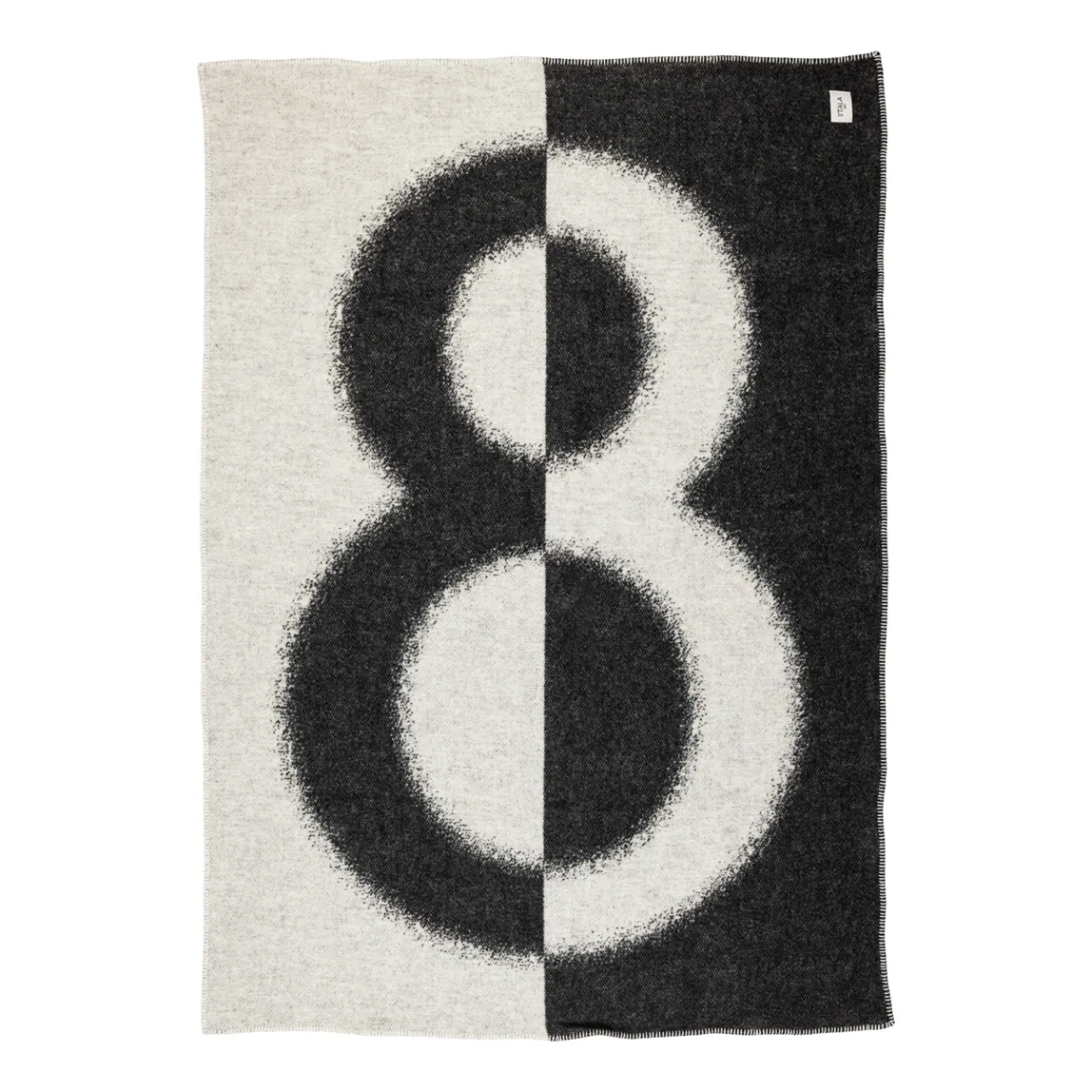 IITTALA Huopa 130x180cm luonnonvalkoinen-musta Ecru-musta New