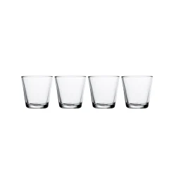 IITTALA Juomalasi 21cl kirkas 4kpl New
