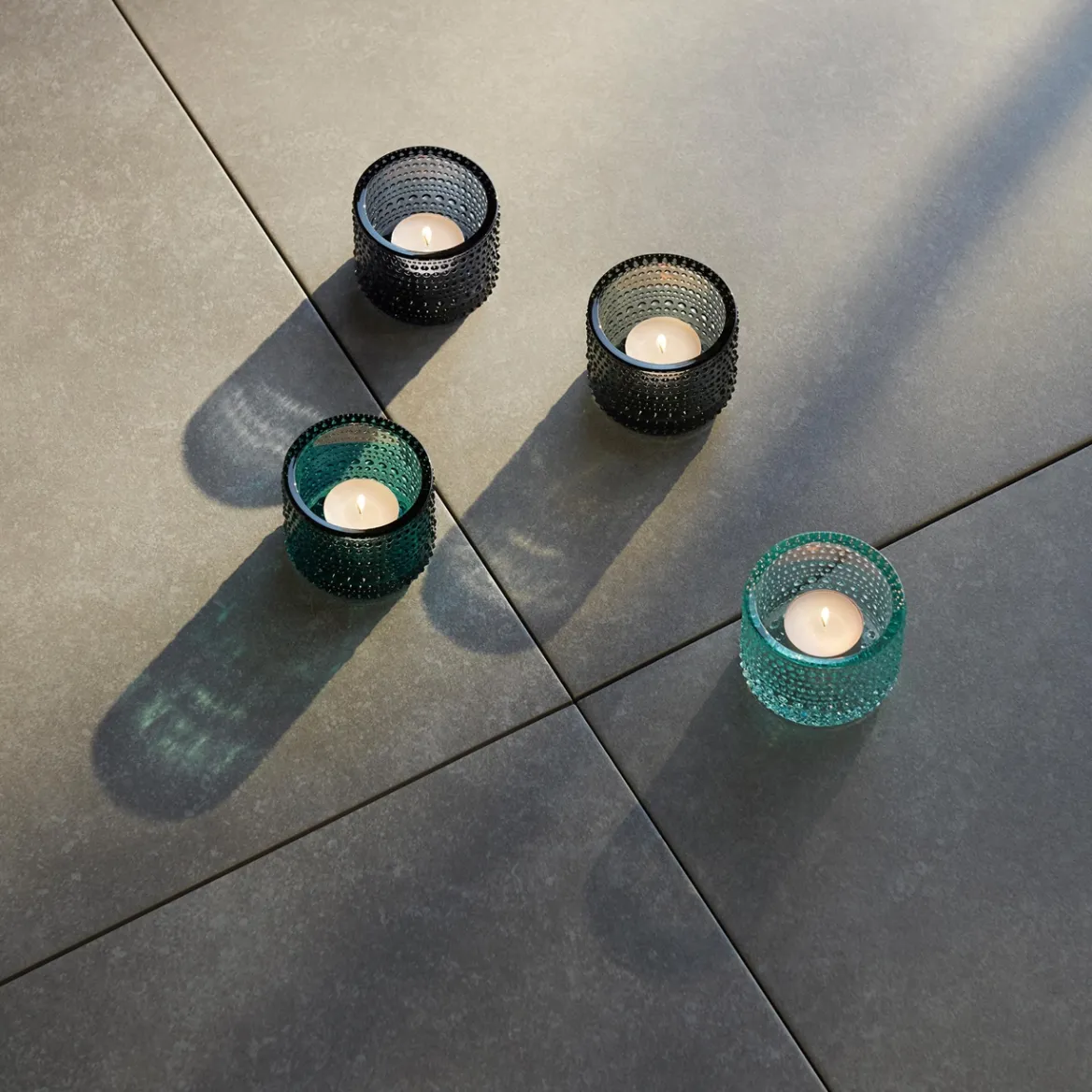 IITTALA Kynttilälyhty 64mm uudelleenhyödynnetty lasi Kierrätyslasi