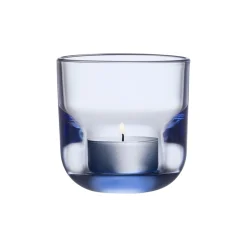 IITTALA Kynttilälyhty 73mm vedensininen Merensininen New