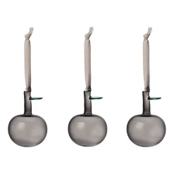 IITTALA Lasiomena 3kpl Harmaa New