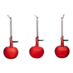 IITTALA Lasiomena 3kpl Punainen Hot