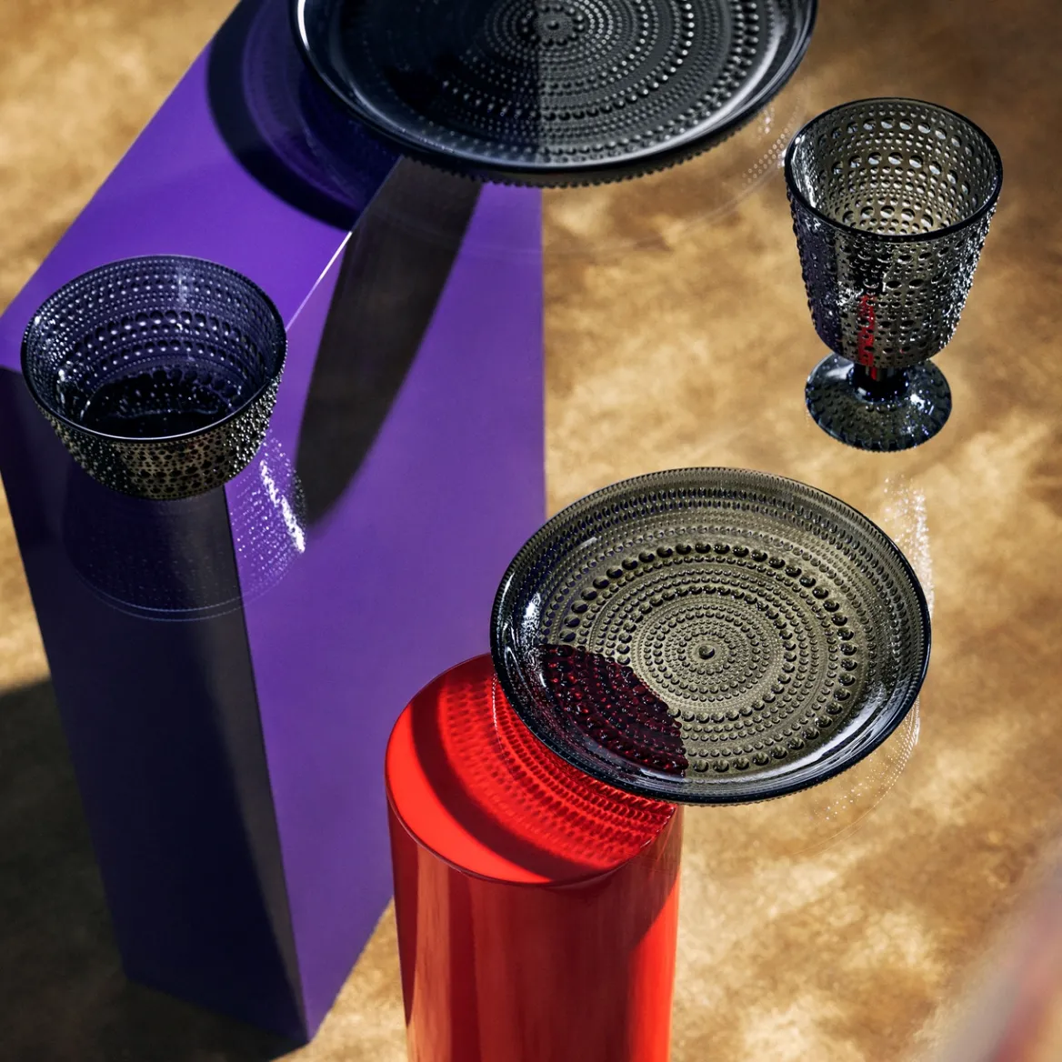 IITTALA Lautanen 248mm Tummanharmaa Clearance