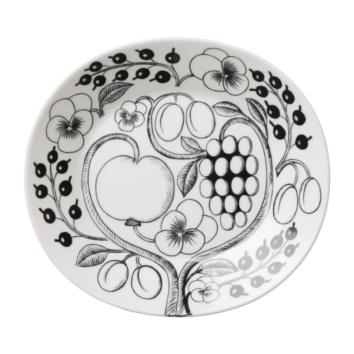 IITTALA Lautanen soikea 25cm Musta Clearance