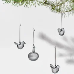 IITTALA Minilasilintu 3kpl Harmaa Clearance