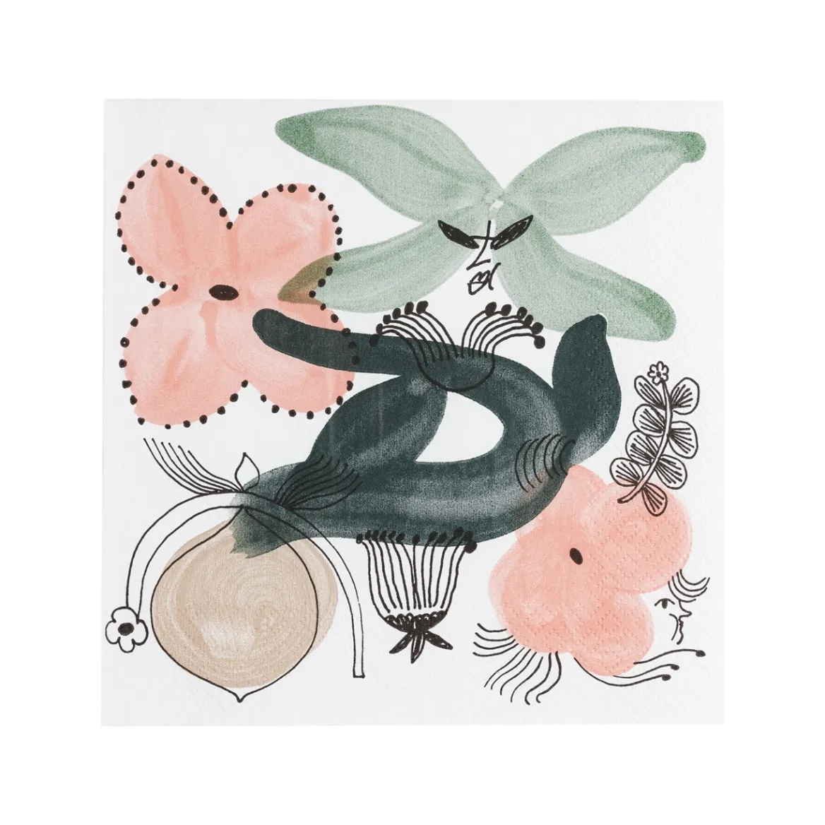 IITTALA Paperiservetti 33x33cm 20kpl vihreä Discount