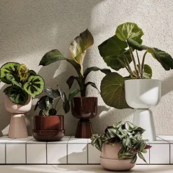 IITTALA Ruukku valkoinen jalallinen M New